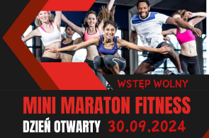 Ilustracja do informacji: MINI MARATON FITNESS - DZIEŃ OTWARTY