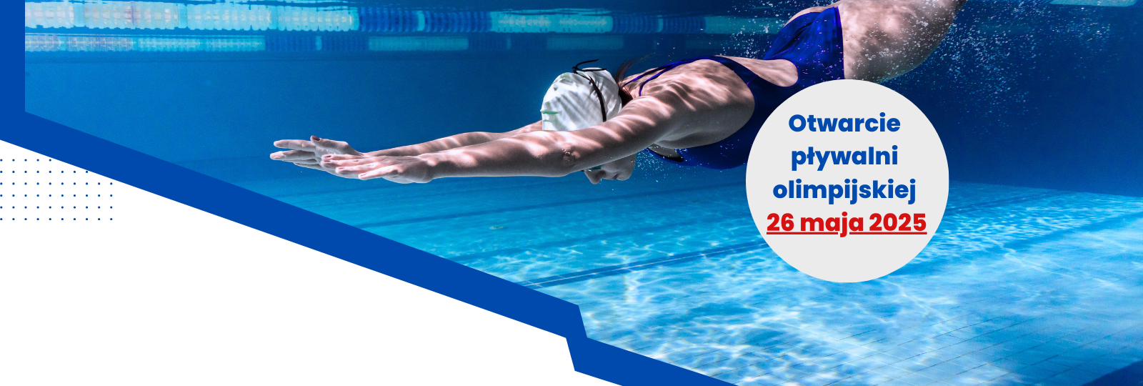 Baner: slajder otwarcie pływalni olimpijskiej 