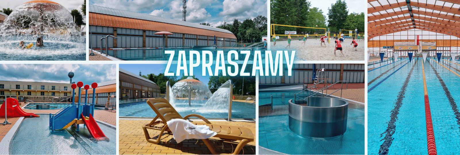 Baner: slajder kompleks pływalni odkrytych 2025